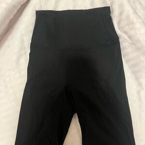 Black Lulu lemon biker shorts